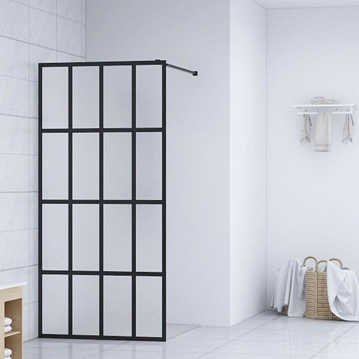Duschwand für Walk-in Dusche Mattes Sicherheitsglas 118x190 cm