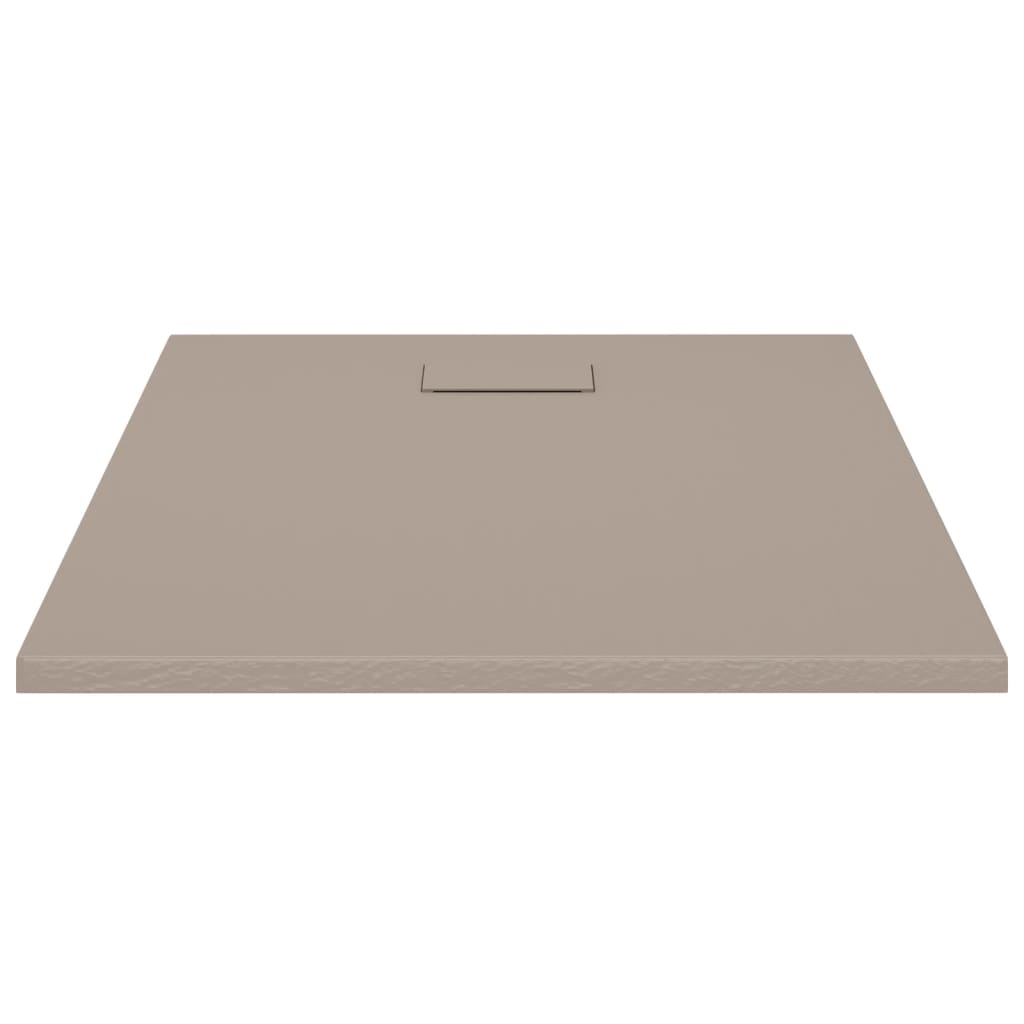 Duschwanne SMC Braun 100x80 cm