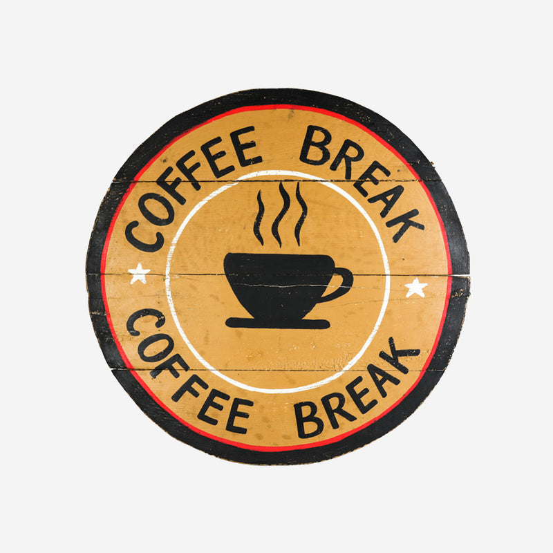 Wanddeko Coffee Break
