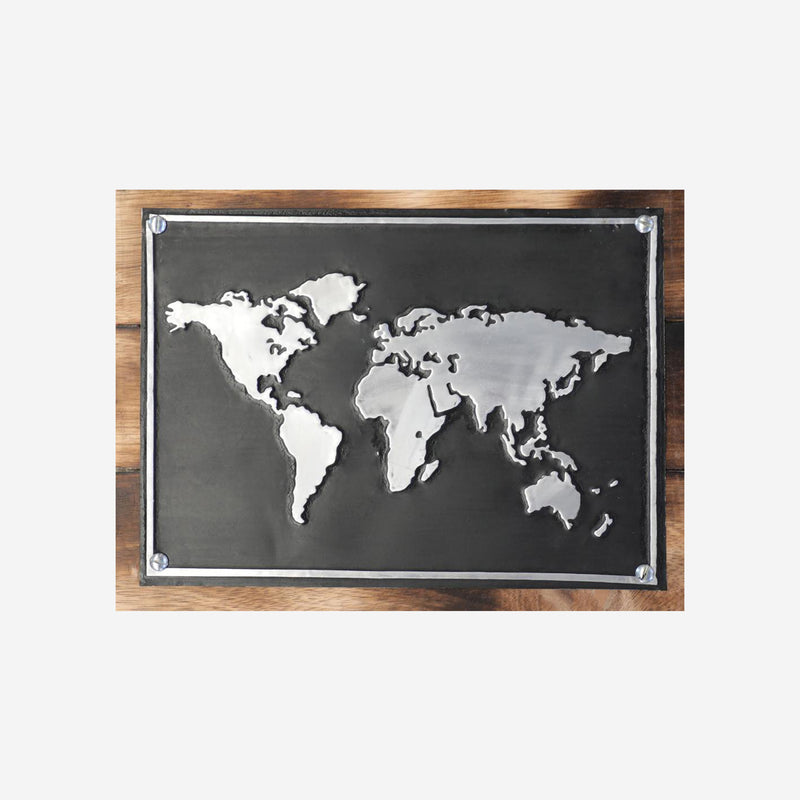 Wanddeko Island Flat Schwarz