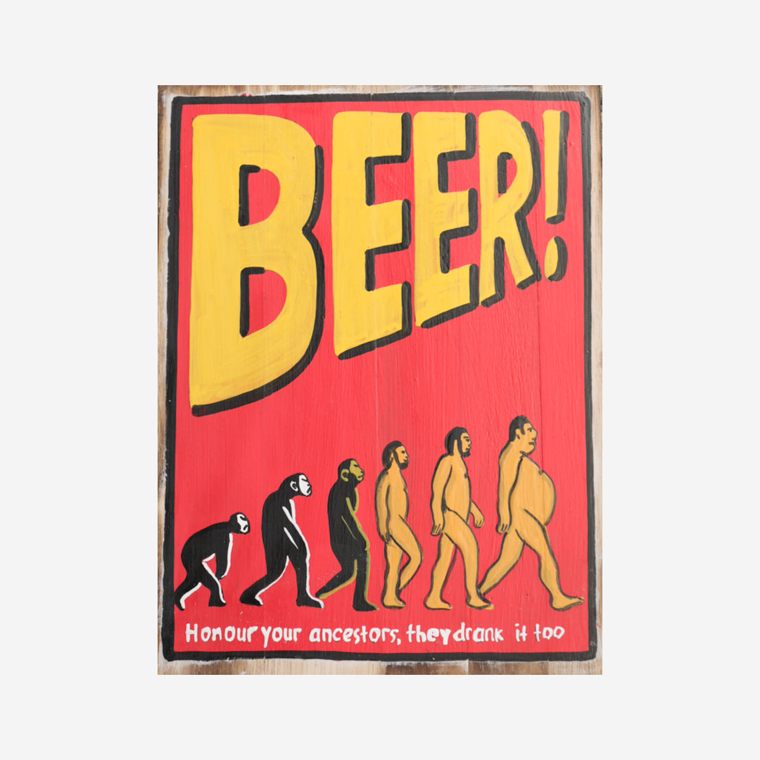 Wall decoration beer