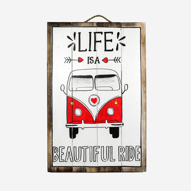 Wanddeko Life is a beautiful ride