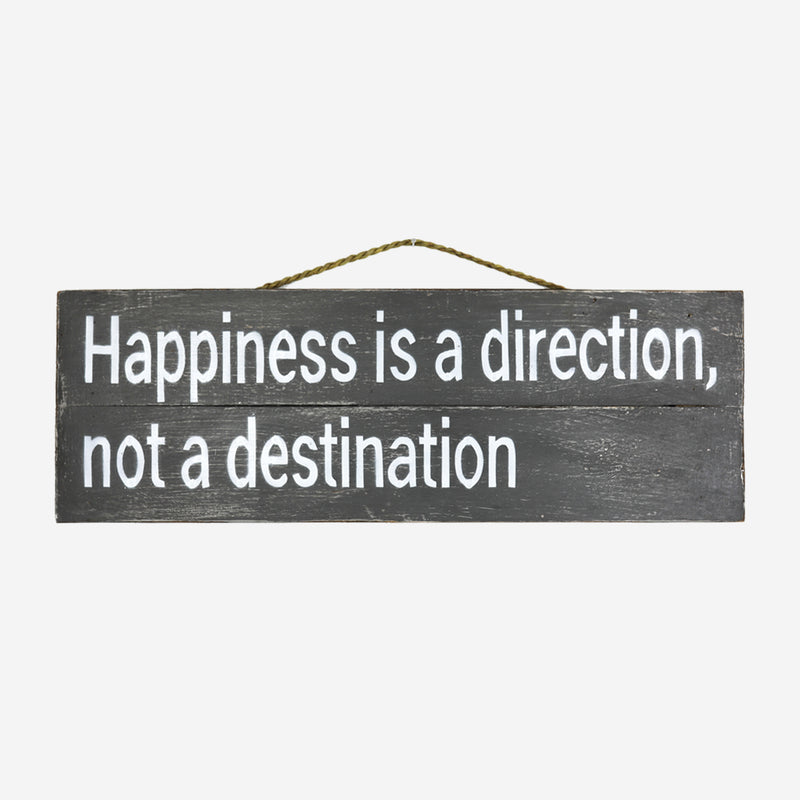 Wanddeko Happiness is a direction