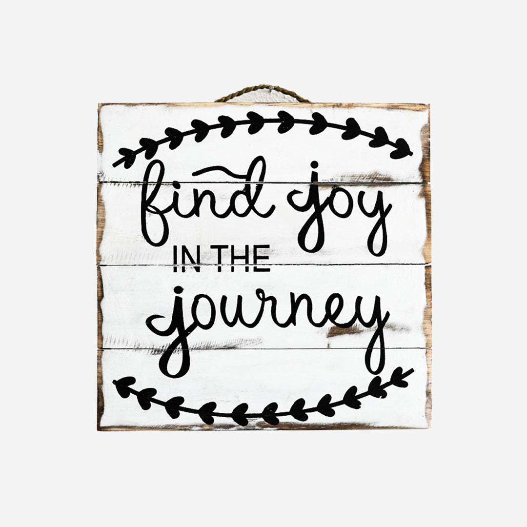 Wanddeko Find joy in the journey