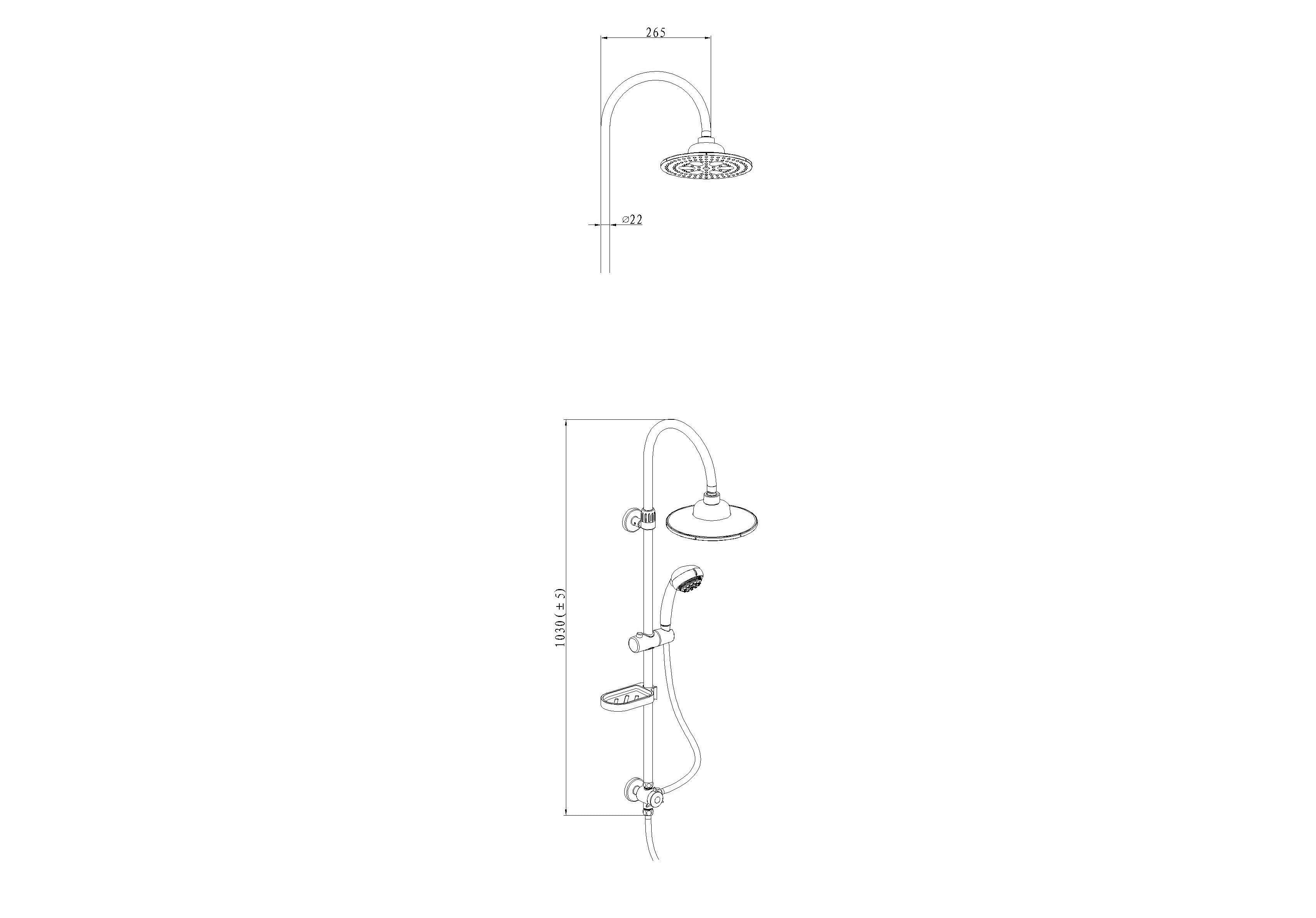 BEAR LED-Regenduschset