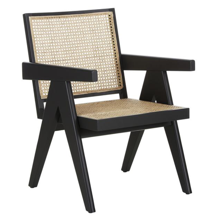 Franz lounge chair with Viennese weave