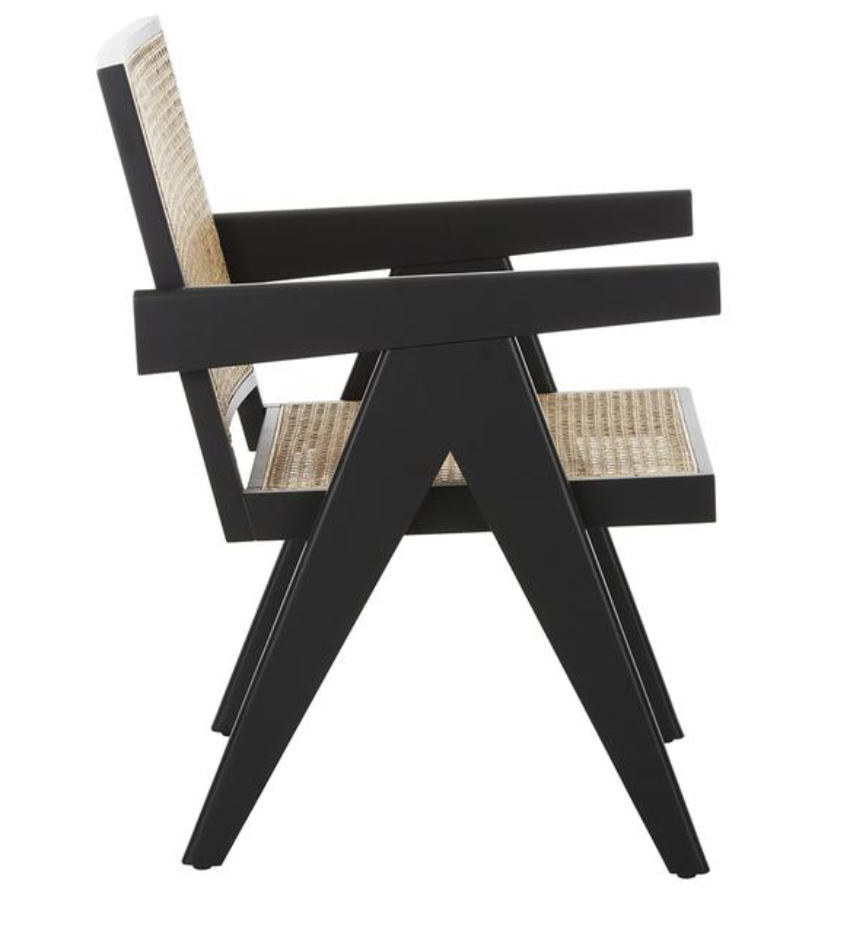 Franz lounge chair with Viennese weave
