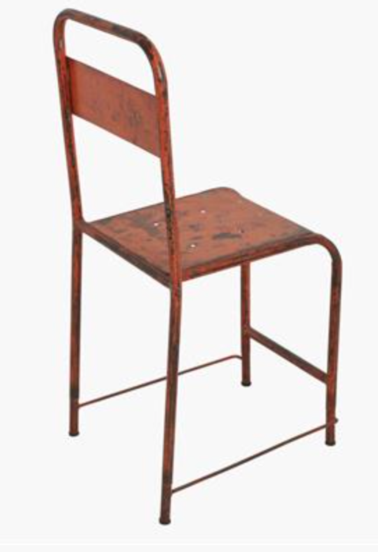 Metal chair JAVA ORANGE