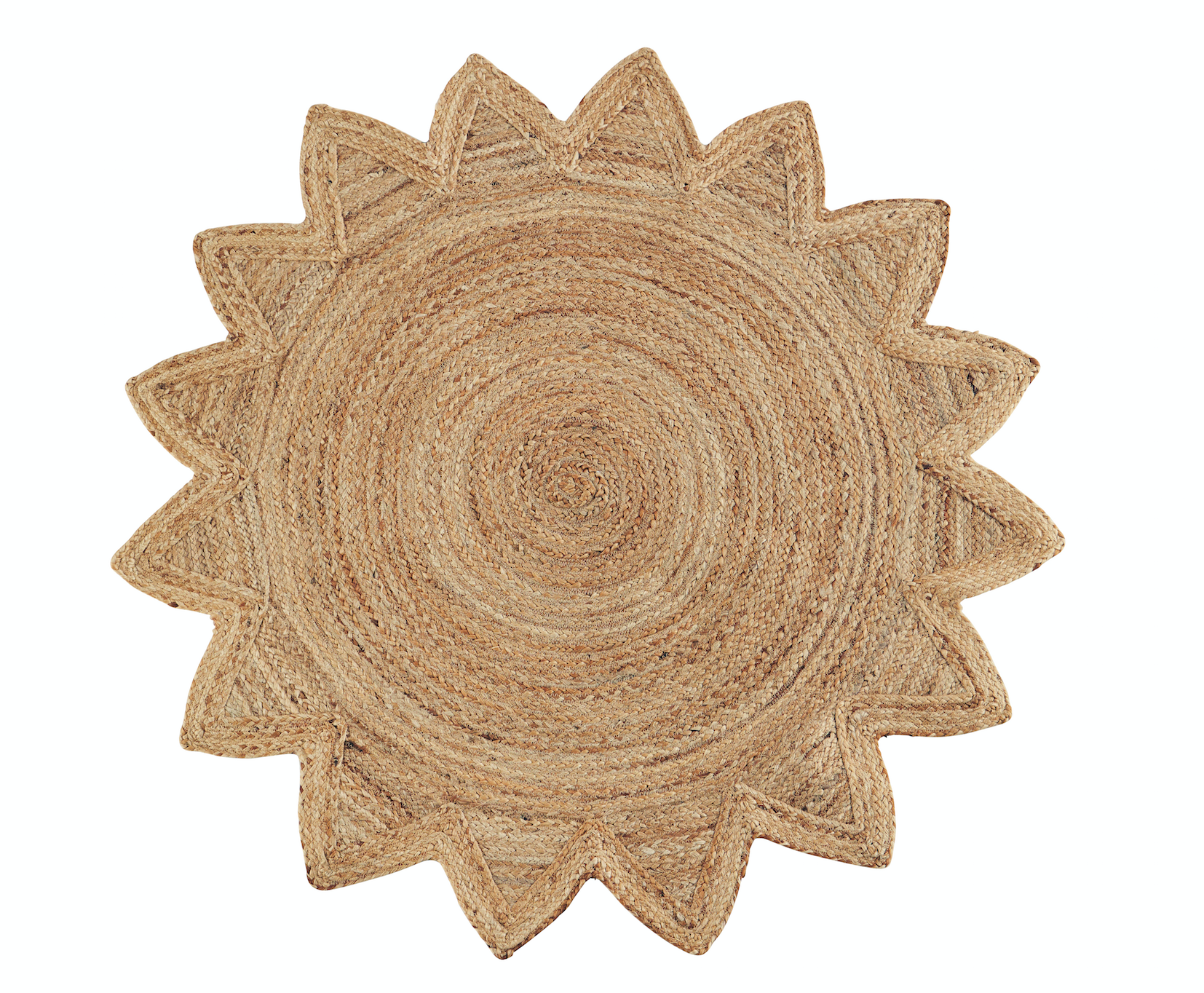 Jute sun carpet