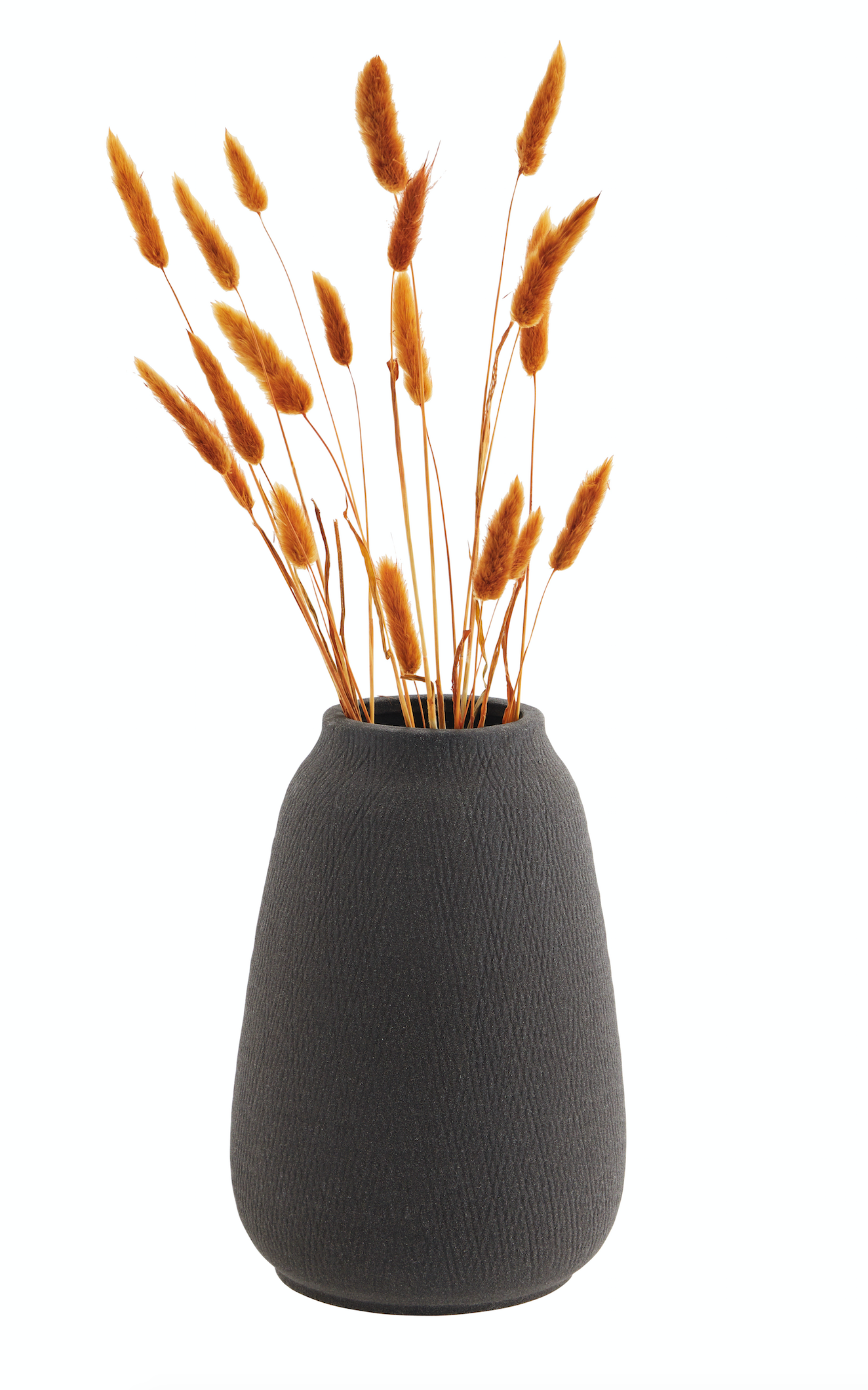 Vase Matt schwarz