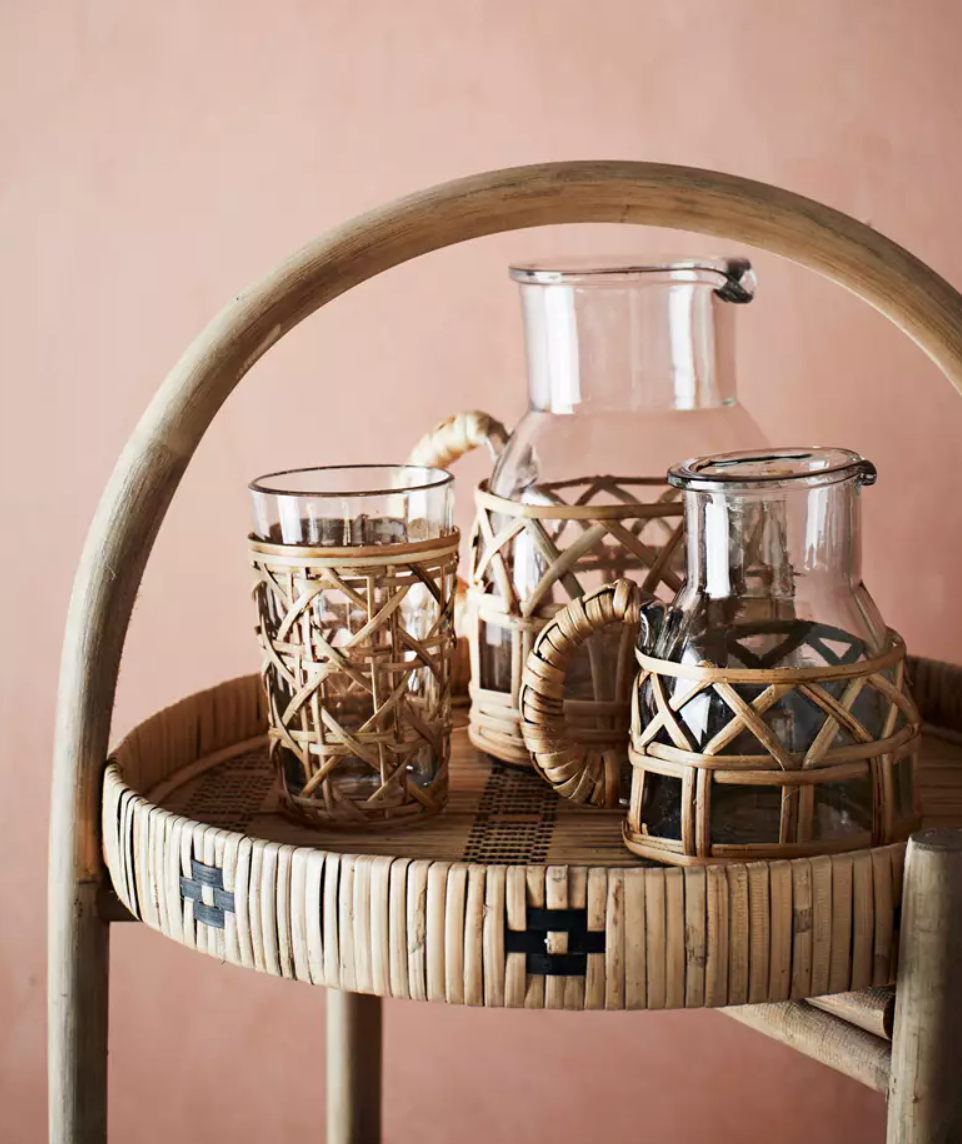 Drinking glass Weaving