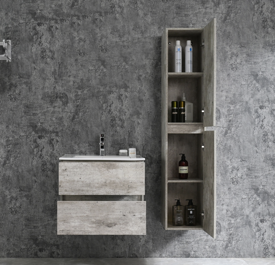 CORBO tall cabinet grey
