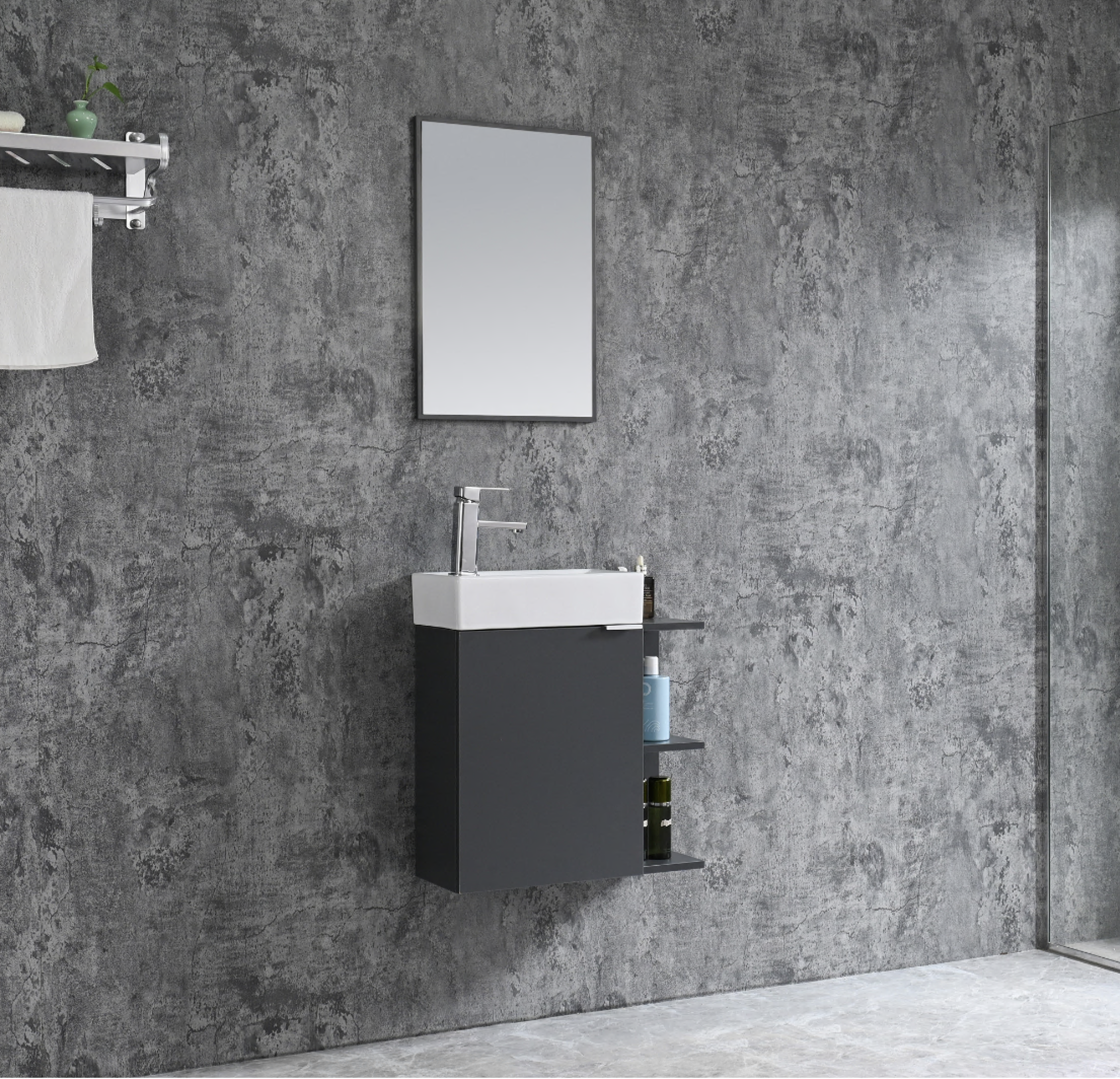 Bathroom furniture set CLOUD Gray 55
