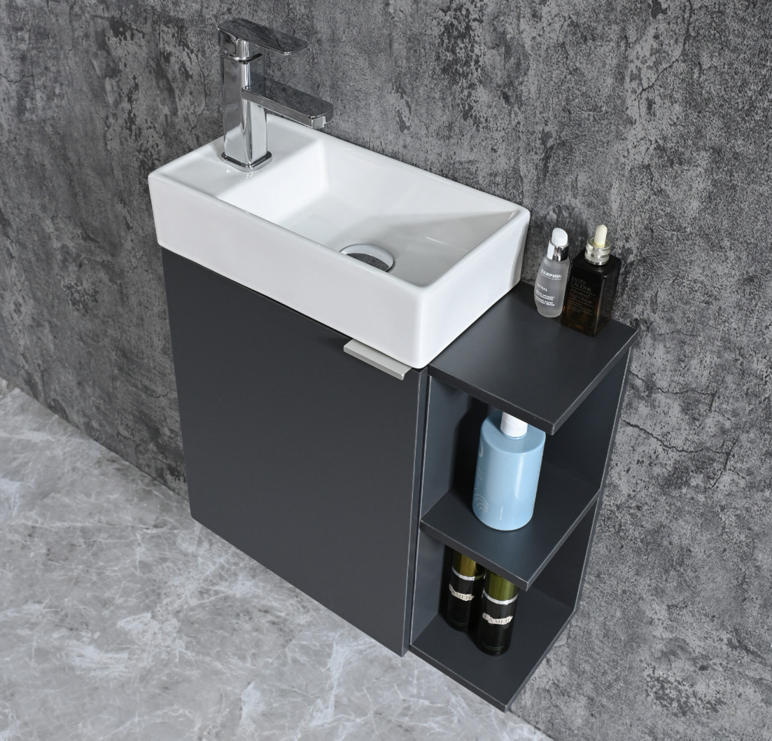 Bathroom furniture set CLOUD Gray 55