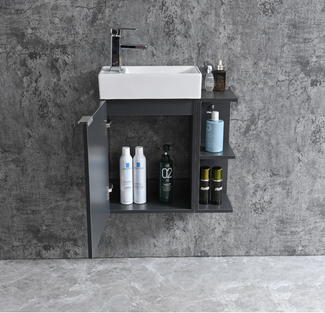 Bathroom furniture set CLOUD Gray 55