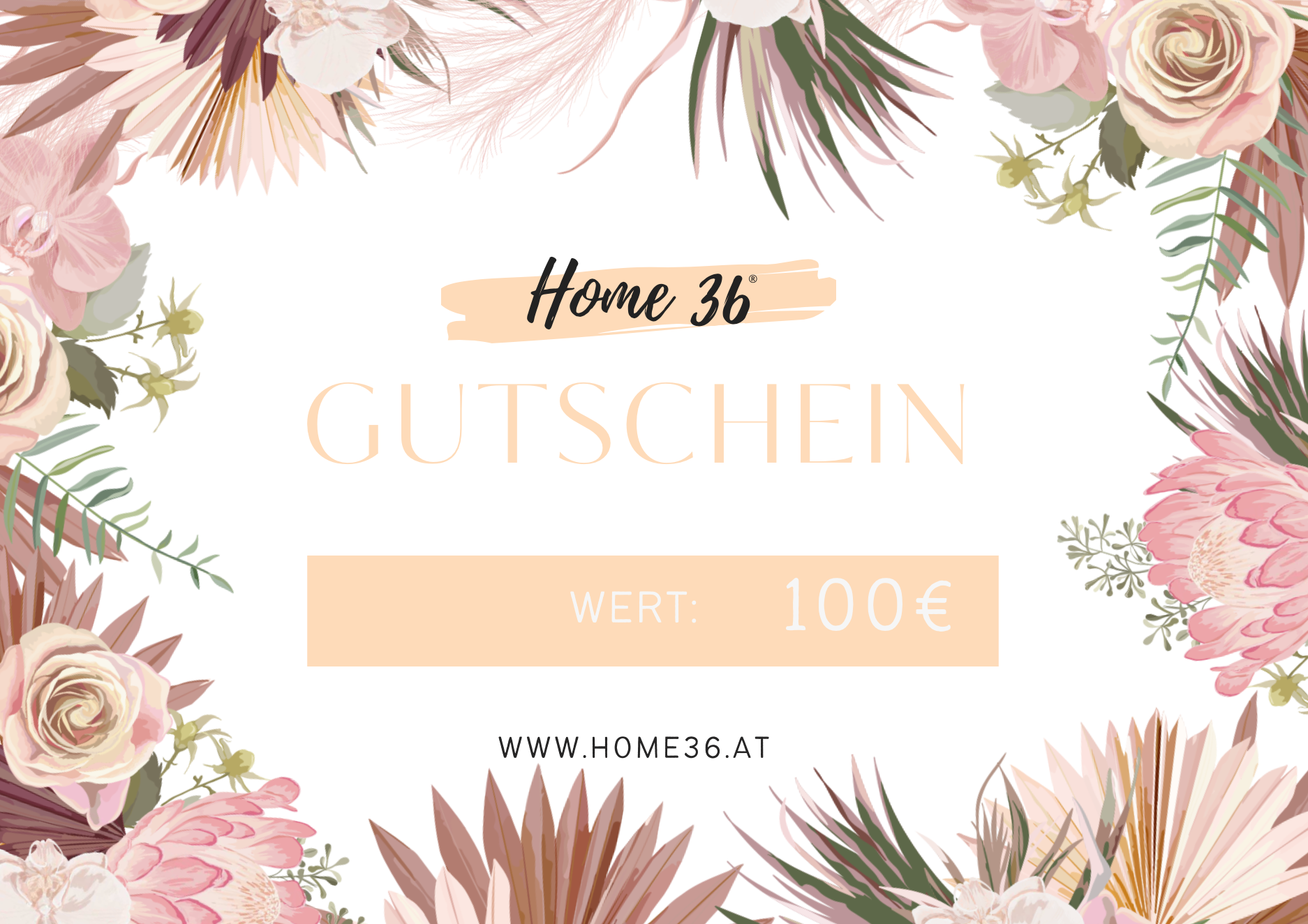 Gutschein zum Ausdrucken 100€