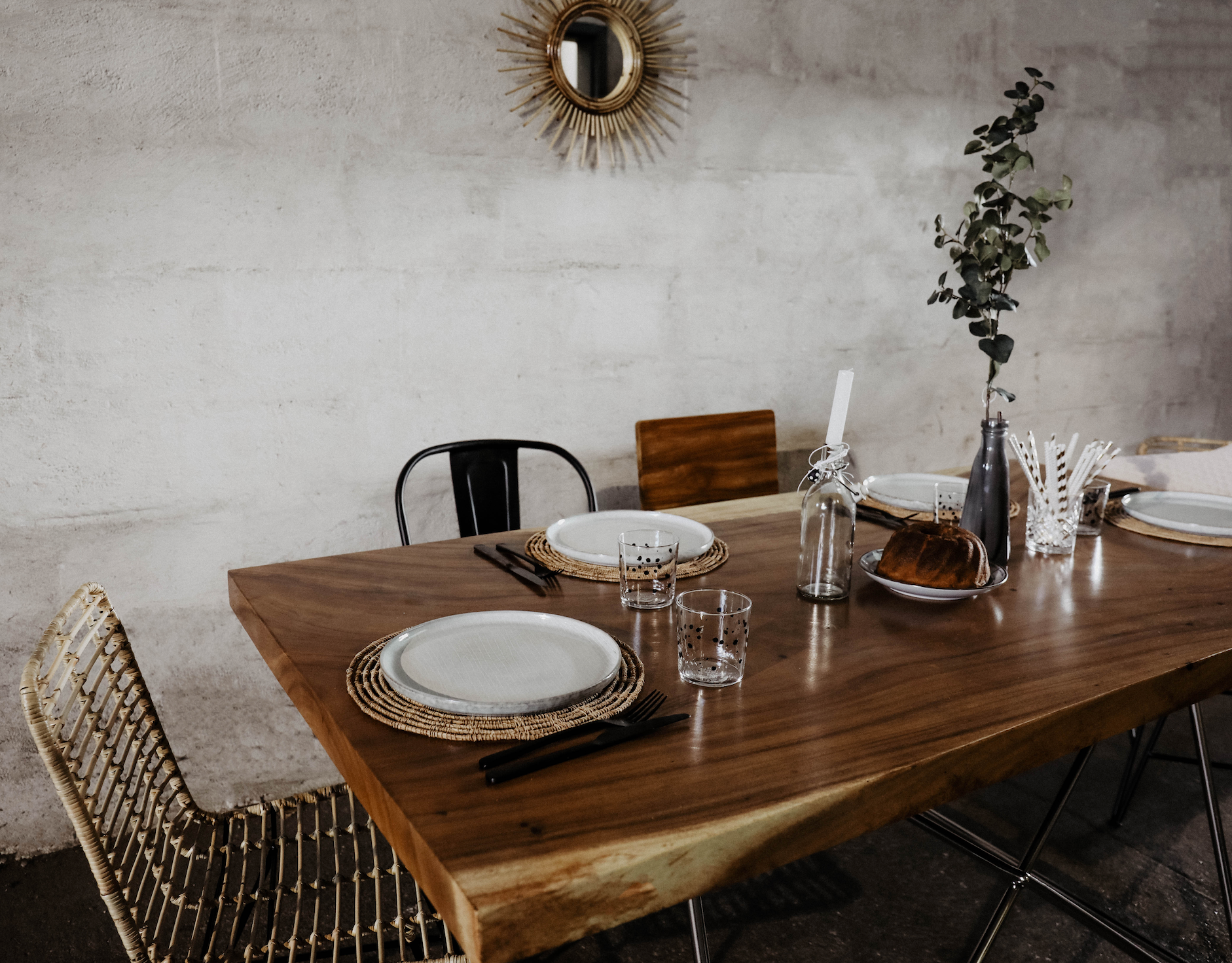 Rectangular dining table Henry 180