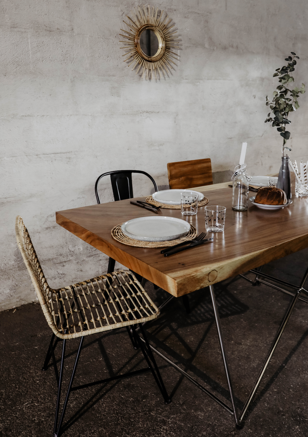 Rectangular dining table Henry 180