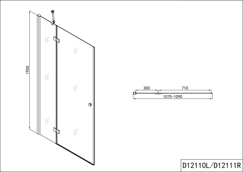 SMARTFLEX swing door in 10 different sizes