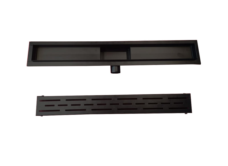 Duschrinne Nirosta 60 cm Schwarz-Optik