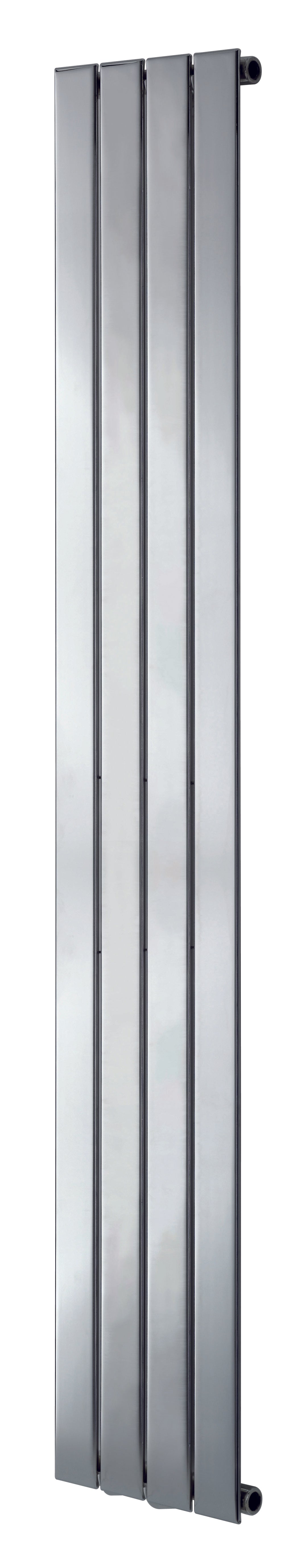 Eisenstadt design radiator, chrome-plated, 180 x 30.9 cm