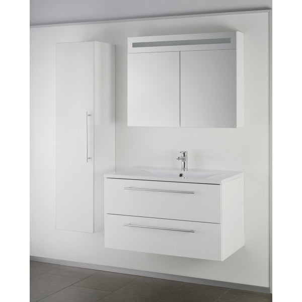 Conjunto mueble de baño FIORA 90 blanco
