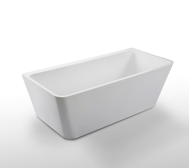 Freistehende Badewanne STYLE 170x75x59 cm