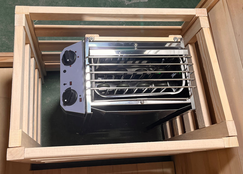 Infrarot und Finnische Sauna TWINCOMBI für 2 Personen