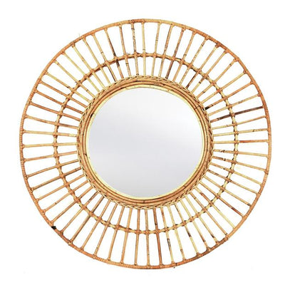 Runder Spiegel Golden Sun 50