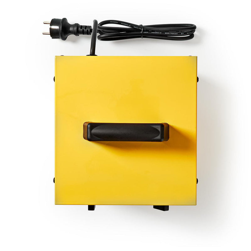 Fan heater 2000 W industrial design yellow