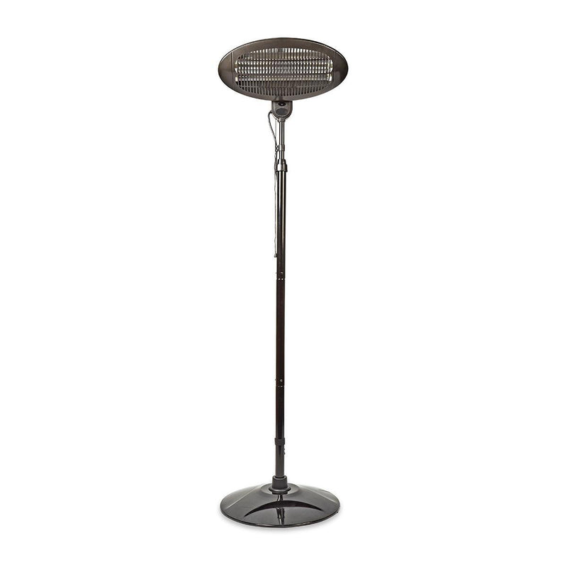 Patio heater with stand 2000W IP34 black