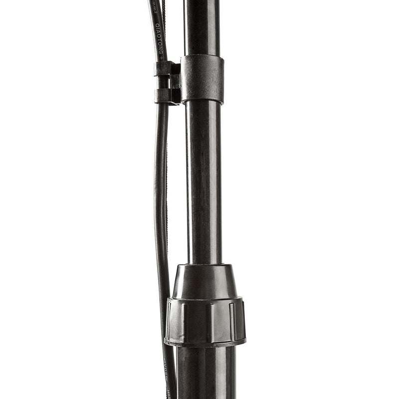 Patio heater with stand 2000W IP34 black