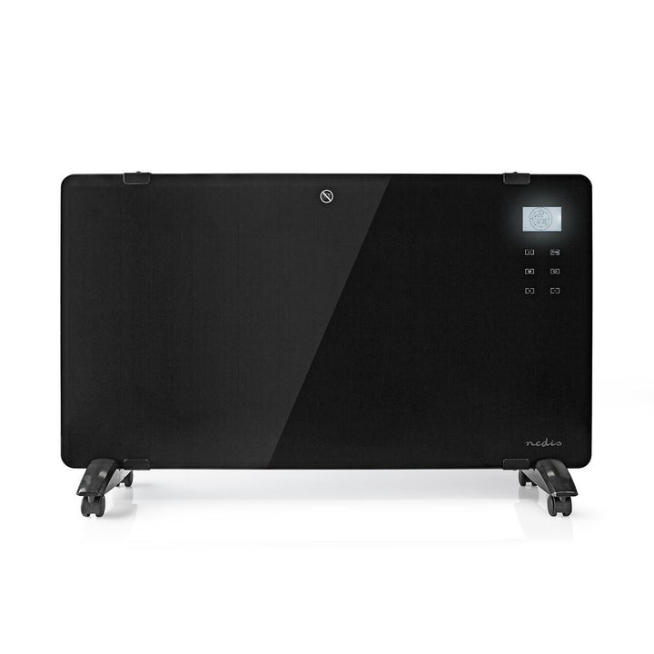 Glass convection heater 2000 W black