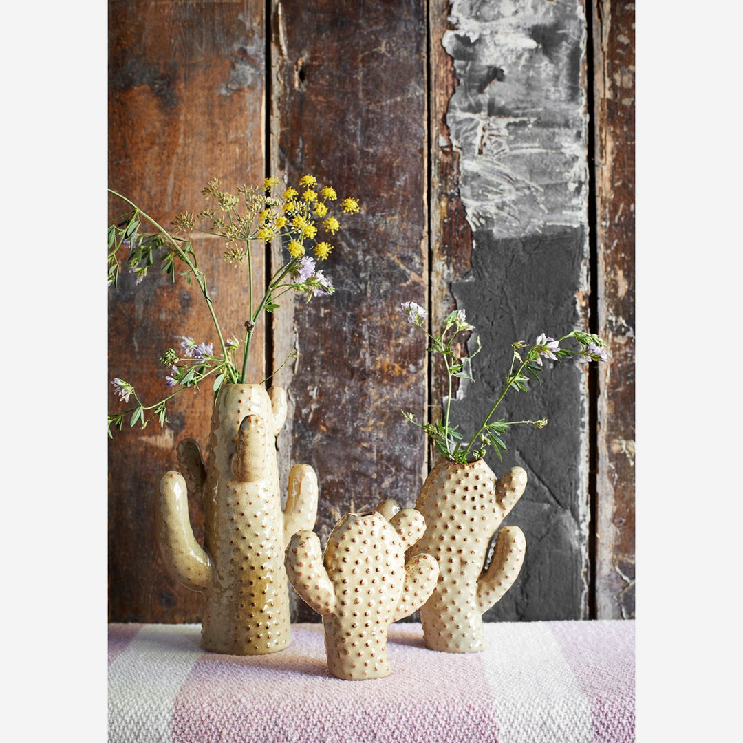 Vase Kaktus in zwei Größen