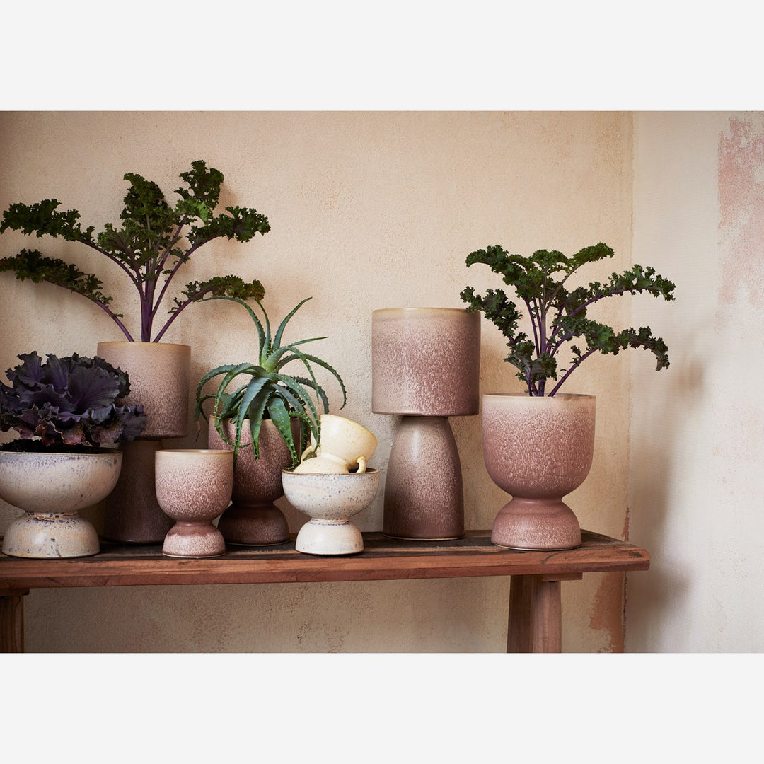 Flower pot stoneware