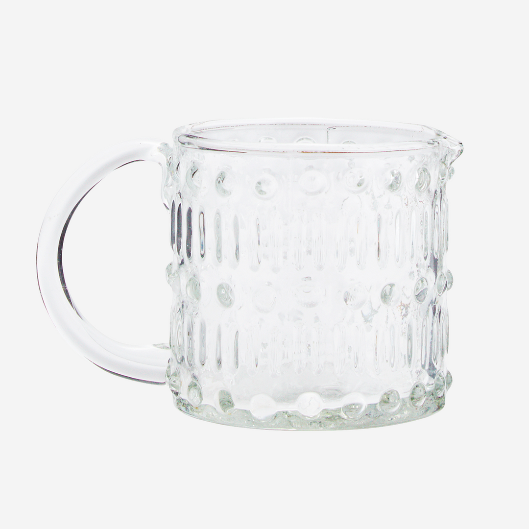 Glass cup Dots Ø 8 cm