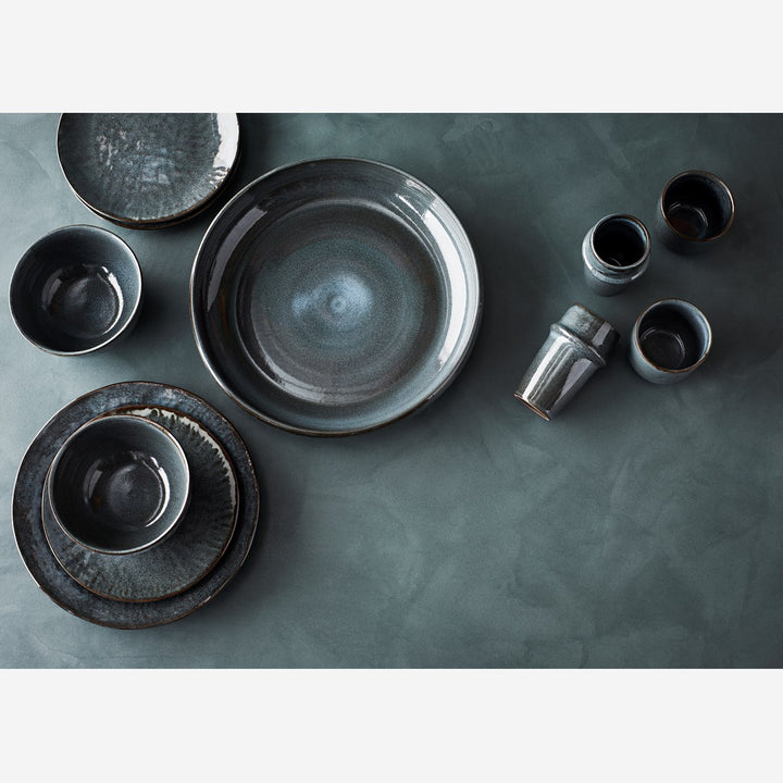 Earthenware bowl in blue/brown Ø 15 cm