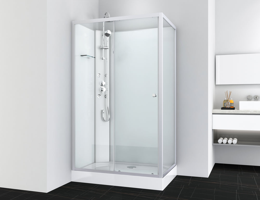 Complete shower cubicle VIVA 2 120 x 80 x 225 cm