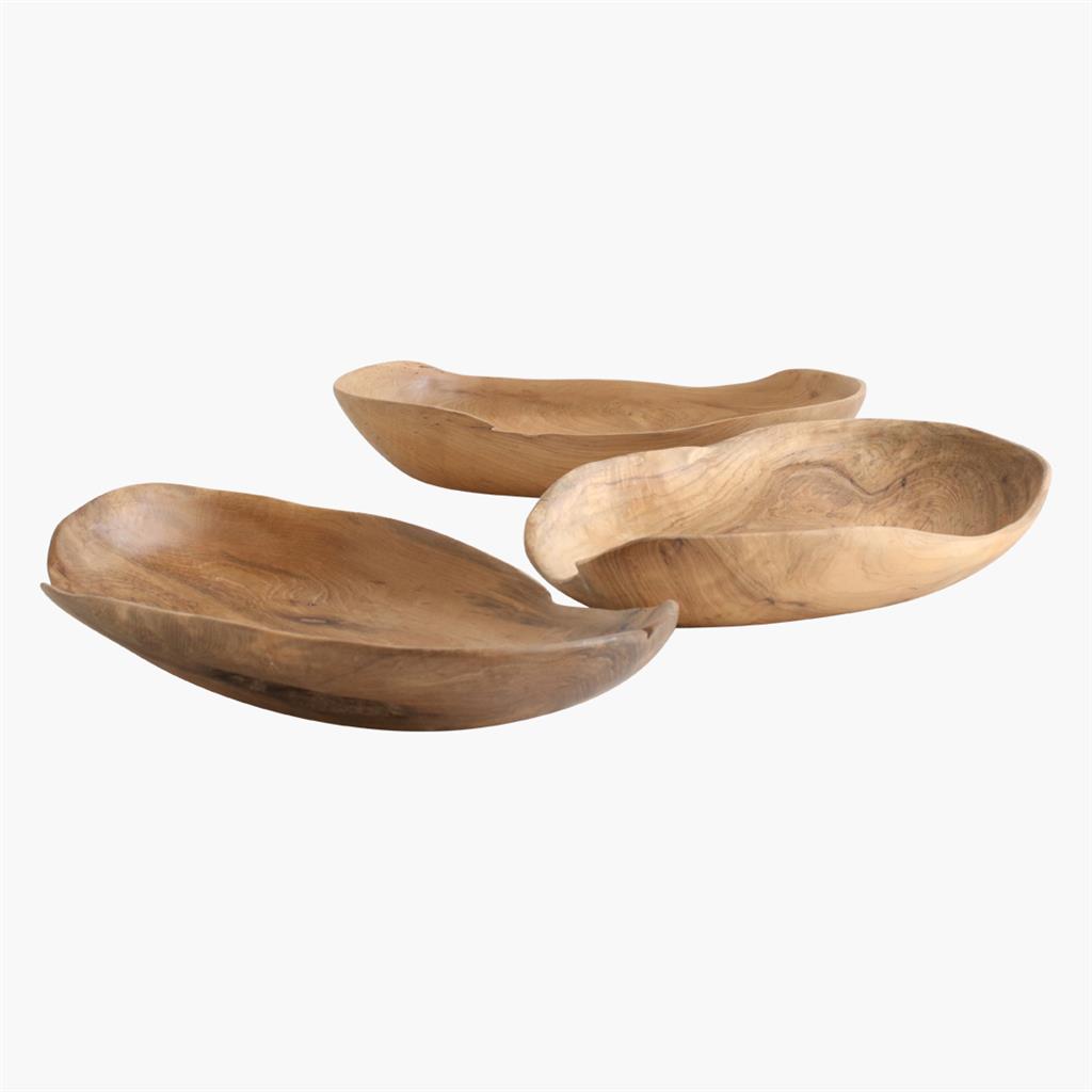 Teak bowl
